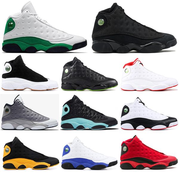 

горячая продажа jumpman 13s мужские 13 баскетбольной обуви cap и платье черный остров зеленый бред суд фиолетовый мужчина на открытом воздух