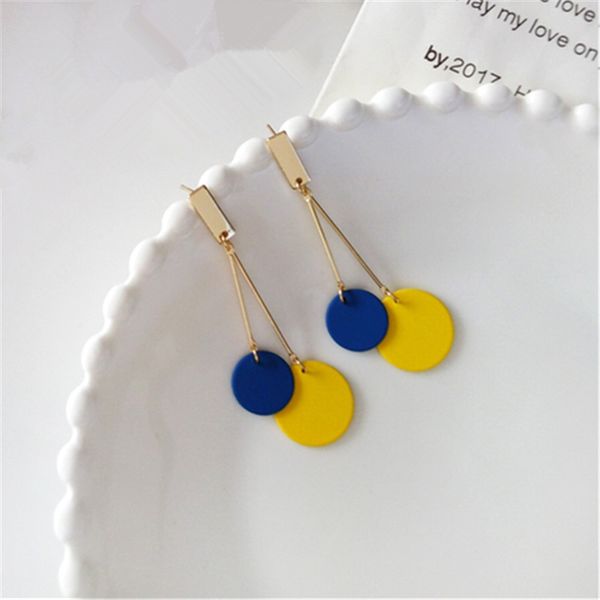 

fashion woman earrings pearl metal irregular golden pendant earrings female fine jewelry accessories stud wholesale, Golden;silver