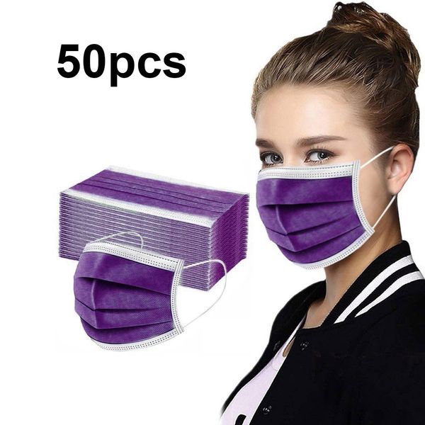 

purple mouth fa mask 3 fa dust masks de mascarillas tela masks women layers cover disposable protection produ srrwd ecpvd