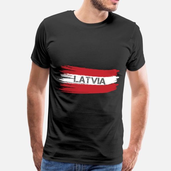 

latvia t shirt men printed cotton crew neck vintage gift new fashion summer style outfit shirt