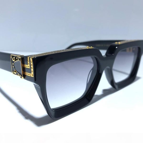 

millionaire sunglasses full frame vintage designer 1165 sunglasses for men shiny gold sell gold plated 1.1 sunglasses 96006, White;black