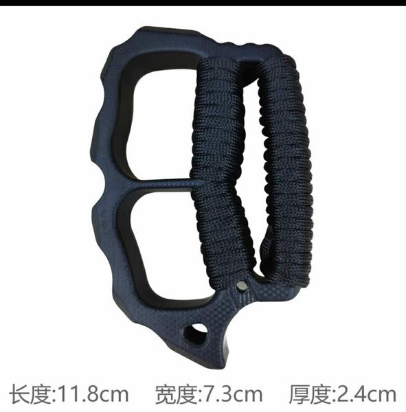 

fiberglass finger tiger four-finger fist ring ring hand support self-defense weapon fist set fighting supplies hand buckle men's portab