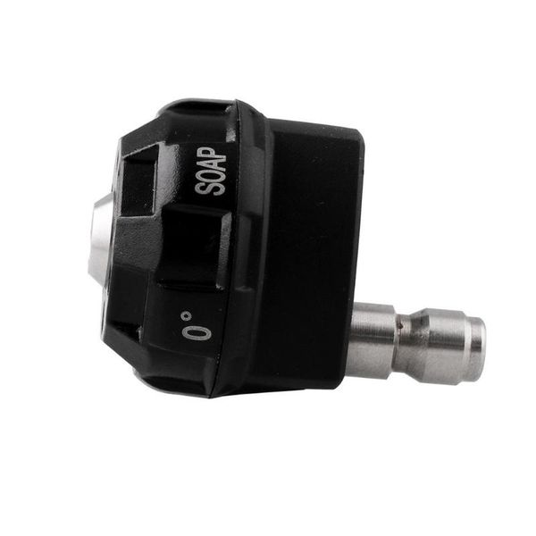 

pressure washer nozzle tip 6-in-1 transmission 1 / 4-inch quick-connect high-pressure washer car wash spray nozzle