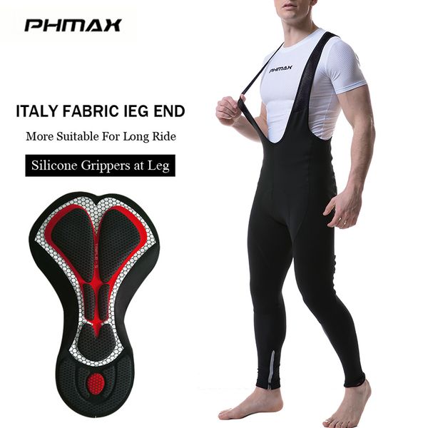 

брюки phmax pro задействуя bib pants long mtb велосипедов 5d gel проложенной дышащей сетки горной дорога велосипед bib, Black;blue