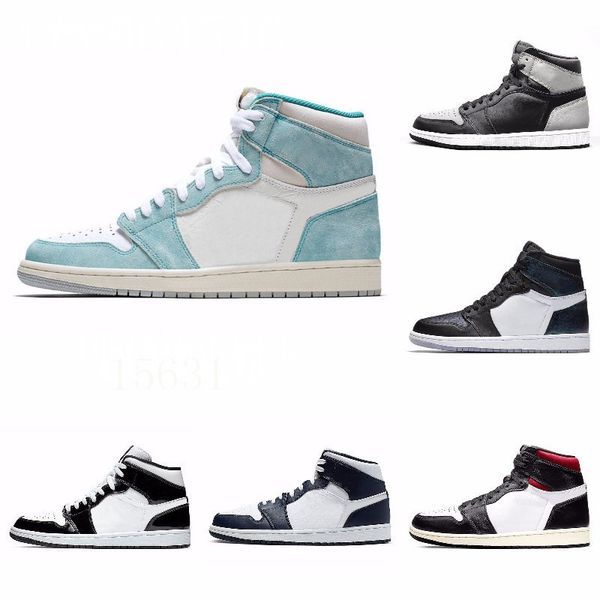 

new 1s high 3 shattered og bred toe banned game royal shoes men 1s shadow sneakers with box j#08-154