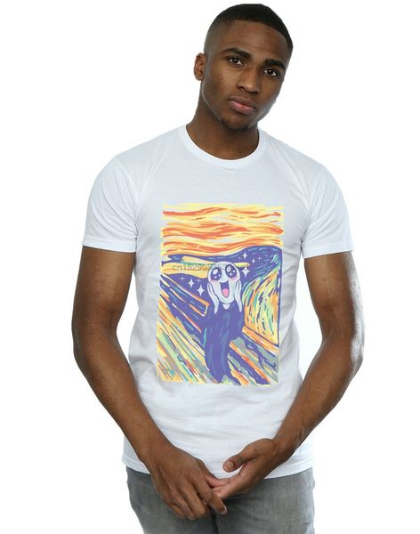 

vincent trinidad men's kawaii scream t-shirt wholesale tee shirt