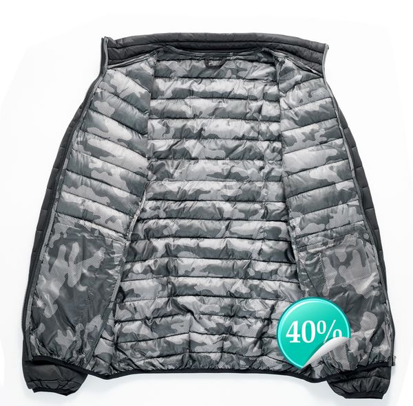 

men's winter warm outdoor down jacket fashion lzkcab0b, Black