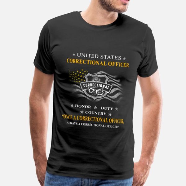 

correctional officer funny correctional officer t shirt men printed short sleeve o neck gents sunlight authentic spring autumn shirt