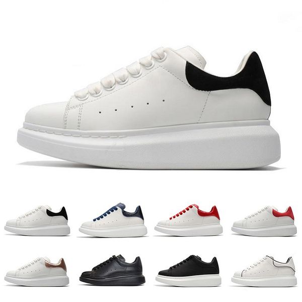 

luxury black suede fashion platform women men casual shoes snakeskin red low cut leather flat suede plat-forme men womens sports sneakers