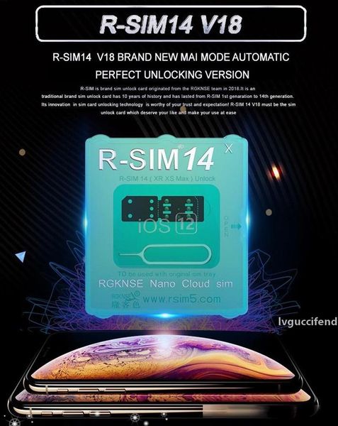 

r-sim 14 v18 version r sim14 rsim14 r sim 14 rsim 14 unlock iphone xs max ios12.x iccid unlocking sim unlock card r-sim14 mq50
