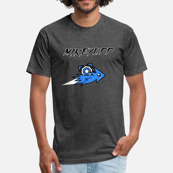 

mikeyupp and my icons t shirt men customized 100% cotton s-xxxl slim anti-wrinkle comical spring autumn vintage shirt