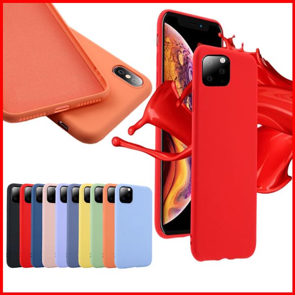 

liquid silicone mobile phone case for iphone12 11pro max xs max x 8 7 plus back cover