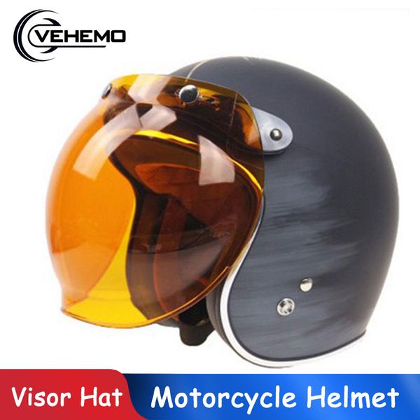 

мотоцикл мотоцикл флип вниз ретро шлем ветер bubble shield mirror lens