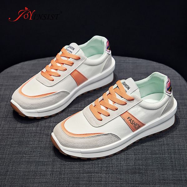 

2020 new women casual shoes summer autumn platform women shoes fashion breathable lace-up sneakers canvas, Black