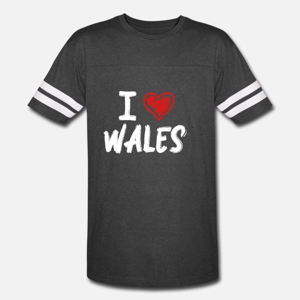 

wales t shirt men custom cotton o-neck letters anti-wrinkle funny spring autumn pattern shirt