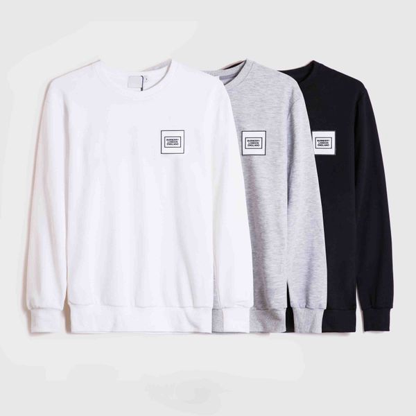 

2020 men's sweater fashion men's women's sweater pullover long sleeve letter print sweater size m-xxl, Black