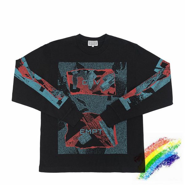 

long sleeve tee men women 1 t shirt loose t-shirt black white, White;black