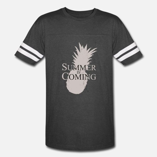 

pineapple summer is coming t shirt men knitted short sleeve plus size 3xl letters loose new fashion spring autumn cool shirt