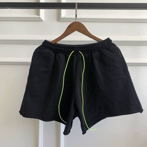 

20ss askyurself shorts men women wash damage make old breechcloth askyurself shorts casual loose, White;black