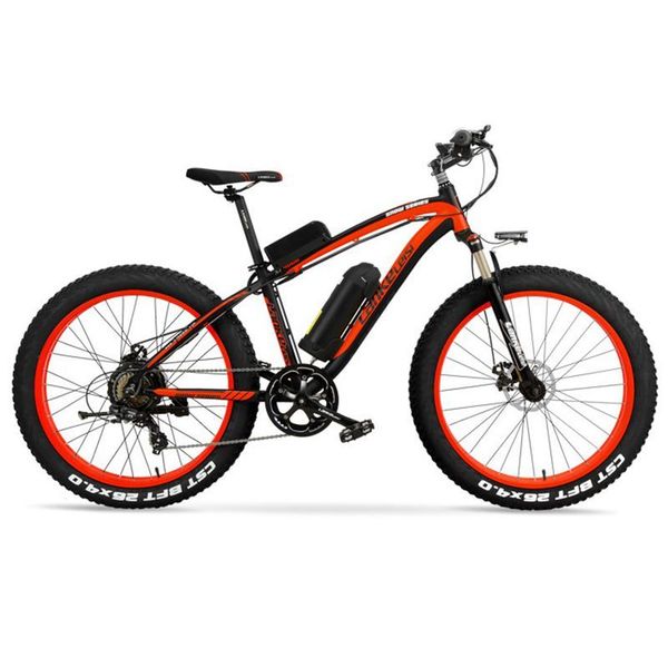 

1000w motor fat tire electric bike with 48v 16ah panasonic lithium battery, Silver;blue
