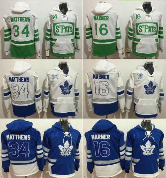 

toronto maple leafs hoodie 16 mitch marner 29 william nylander 44 morgan rielly blue 100th 2018 centennial classic hockey jersey stitched, Black;red