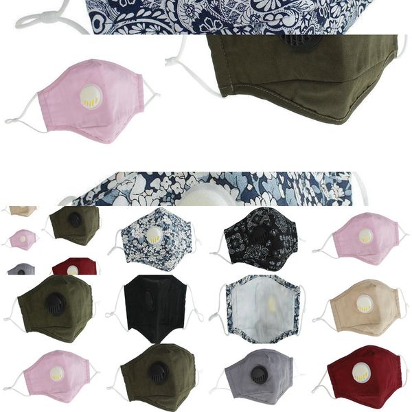 

face pm2.5 washable reusable mask new 2020 anti-dust masks valve protective cotton face ma 4w8v 9si91