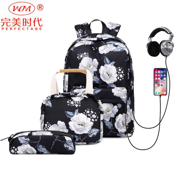 

кожа камера tag20202020 нового стиль средней школы студент schoolbag большая емкость рюкзак женщина ткань оксфорд factory direct женский bac