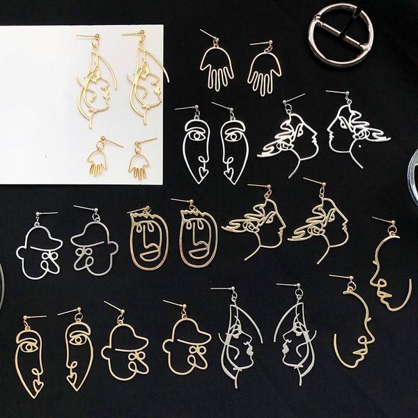 

for drop cuffs new gift earrings ear women gold will and design valentine face ship fashion jewelry sandy dangle ring ear bdegarden dcrkuce, Silver