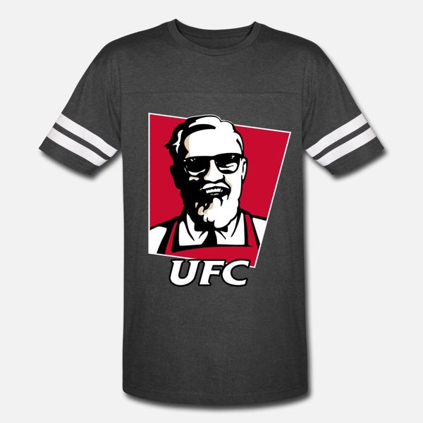 

ufc mcgregor kfc funny t shirt men personalized short sleeve round collar formal fitness new fashion summer formal shirt