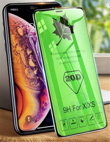 

20d tempered glass for iphone 11 pro max 6s 8 7 plus xs xr screen protector protection iphone11 full cover glass film