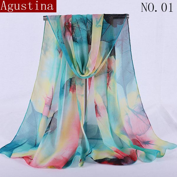 

scarf chiffon scarfs hijab scarves women winter shawl wrap luxury high designer brand quality sjaal fashion print long warm neck, Blue;gray