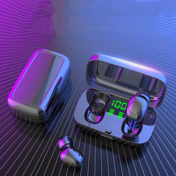 

bluetooth 5.0 earphone digital display headset