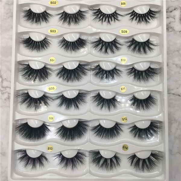 

14styles lengthen 25mm lashes 5d mink eyelashes false eyelashes crisscross natural false eyelash makeup sd mink lashes extension eyelash