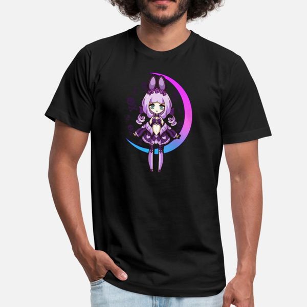 

kawaii chibi goth girl t shirt men пользовательских tee shirt o шеи стандартный сумасшедший смешные casual summer формальная рубашка