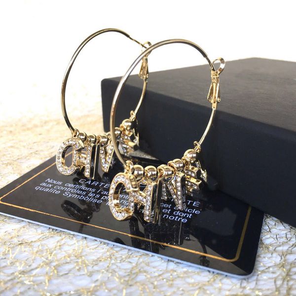 

fashion brand hoop designer necklace for lady women party wedding lovers gift engagement luxury jewelry for bride with box, Silver