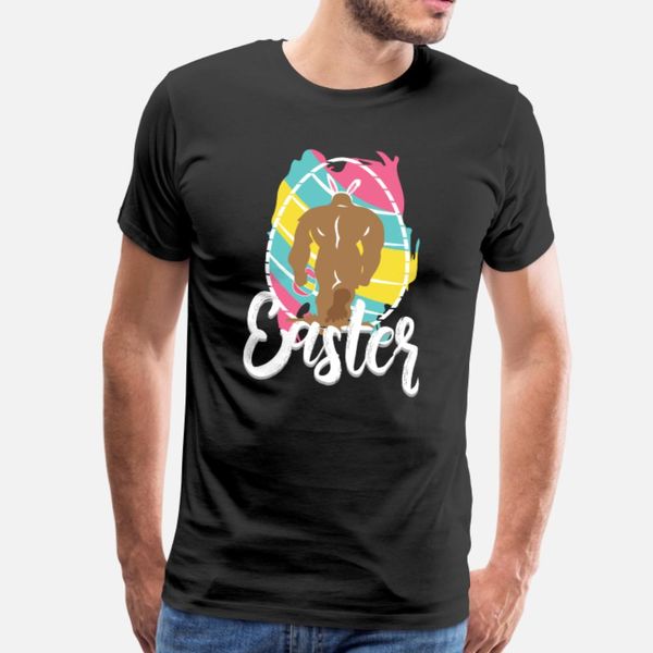 

hide easter sasquatch eggs t shirt men create cotton s-3xl homme loose comical spring natural shirt