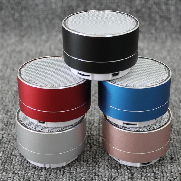 

cgjxsa10 speaker potable metal wireless bluetooth speaker mini super bass subwoofer stereo music player led fm bass tf sd card