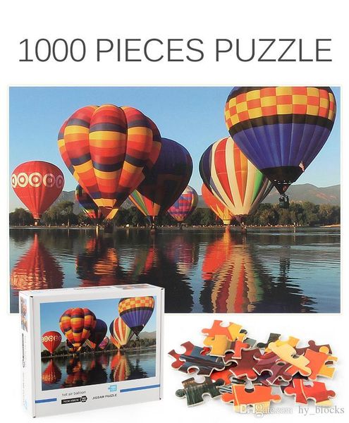 

1000 pieces of paper puzzles famous art painting puzzle reduced pressure plane puzzle children's educational toys