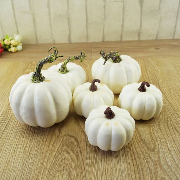 

garden artificial pumpkin lifelike small home decor foam halloween diy gift