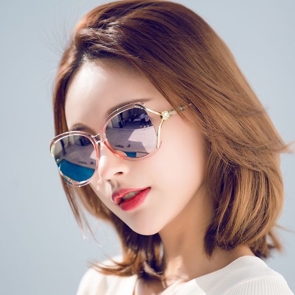 

veshion polarized women sunglasses driving sun glasses for female rhinestone elegant luxury woman eyewear vintage mirror uv400, White;black