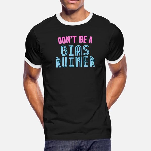 

dont be a bias ruiner k pop merchandise t shirt men designer cotton size s-3xl pattern gift funny spring letter shirt