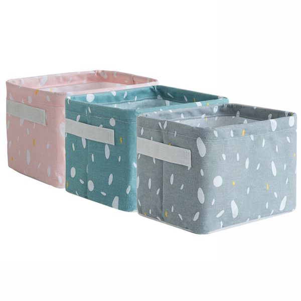 

laundry basket trash storage basket diy deskorganize folding linen toy storage box underwear sundries cosmetic organizer