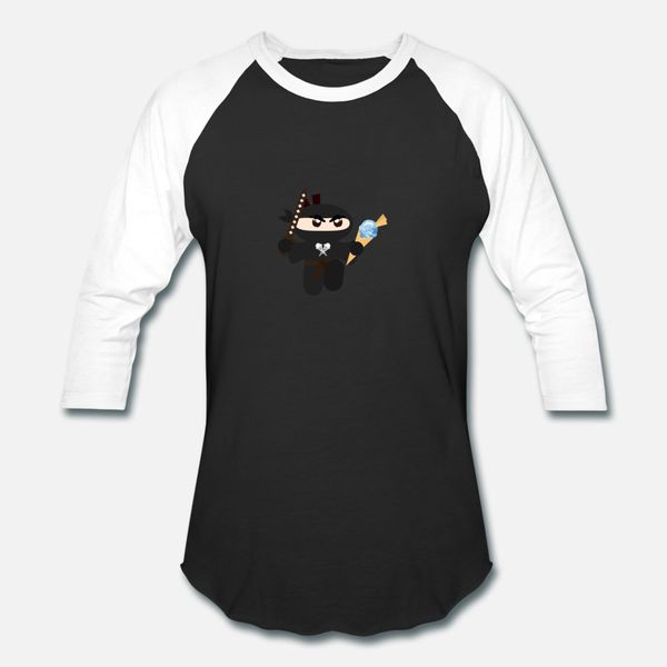 

ninja samurai с ice cream тенниска мужчины проектирование с коротким рукавом s-xxxl outfit сумасшедший здания весна осень family рубашка