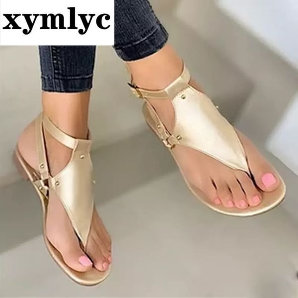 

women sandals 2020 summer outdoor beach flip-flop sandals solid fashion gladiator women flats casual ladies shoes, Black