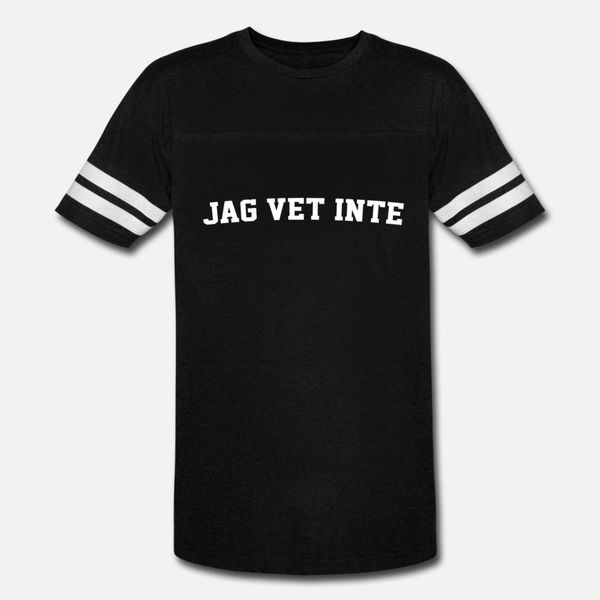 

jag vet inte swedish teacher i don t know t shirt men character 100% cotton size s-3xl slim interesting humor spring unique shirt