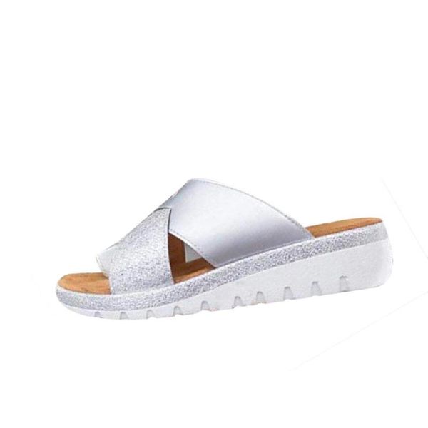 

2020 new beach slippers spring/summer women sandals pure color style fashion shoes with, Black