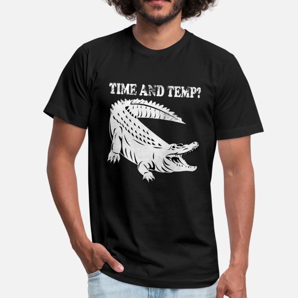 

time and temp meat smoking t shirt men designing short sleeve plus size 3xl homme crazy new style spring autumn leisure shirt