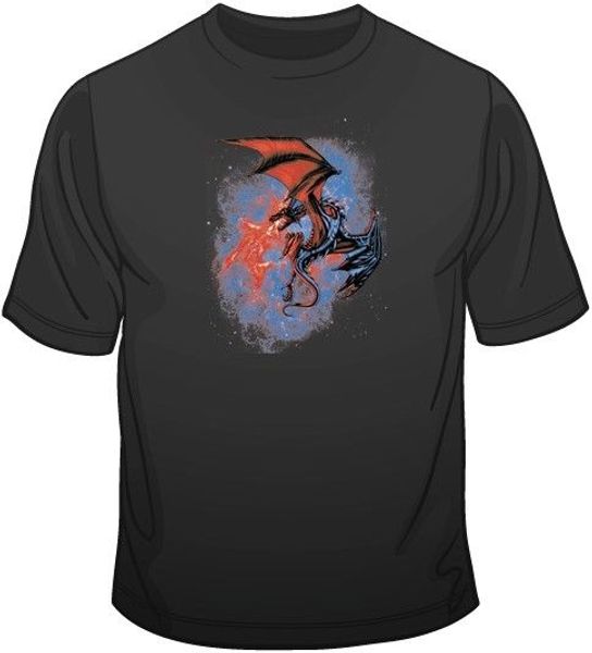 

fashion men t shirt space dragon t shirt you choose style, size, color tshirt homme