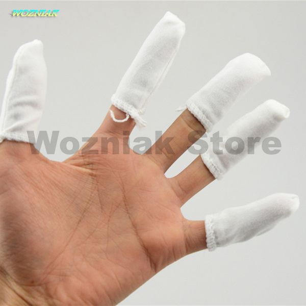 

wonziak industrial finger sleeve cotton gloves work cloth cotton finger set