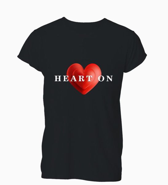 

новые мужчины майка мода популярных стиль man heart on любовь валентина купидон сладкая футболка мужская